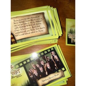 2001 Harry Potter and the Sorcerer's Stone Widevision Cards Set Missing 4, 21 NM